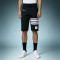 Custom Heavyweight Cotton Sports Shorts | Breathable Striped Gym Short | Men's Casual Drawstring Running Shorts