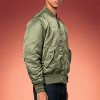 Custom Logo Varsity Jacket | Bomber Baseball Jacket For Men | Heavyweight Padded Zip-Up Streetwear Coat