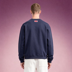 Custom Graphic Print Crewneck Sweatshirt | Drop Shoulder Heavyweight Hoodie | Casual Streetwear Top