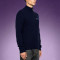 Custom High Quality Wool Knitwear | Casual Stand Collar Sweater | Men's Heavyweight Knit Quarter-Zip Sweater