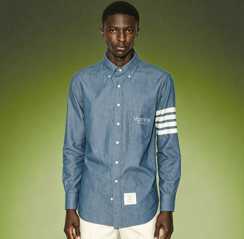 Custom Men's Tailored Blue Jean Shirt | Casual Workwear Shirt | Streetwear Shirt Manufacturer