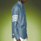 Custom Men's Tailored Blue Jean Shirt | Casual Workwear Shirt | Streetwear Shirt Manufacturer