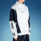 Custom Stand Collar Hoodie | Men's Colorblock Quarter-Zip Sweatshirt | Vintage Racing Pullover Hoodie