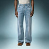 Custom Straight Leg Denim Trousers | Streetwear Loose Fit Jeans | Men's Classic Heavy Cotton Denim Pants