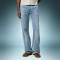 Custom Straight Leg Denim Trousers | Streetwear Loose Fit Jeans | Men's Classic Heavy Cotton Denim Pants