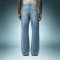 Custom Straight Leg Denim Trousers | Streetwear Loose Fit Jeans | Men's Classic Heavy Cotton Denim Pants