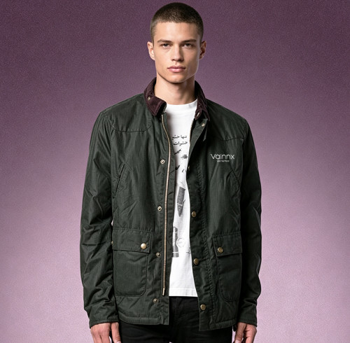 Custom High Quality Jacket | Corduroy Collar Country Field Jacket | Worker Denim Trucker Jacket For Men