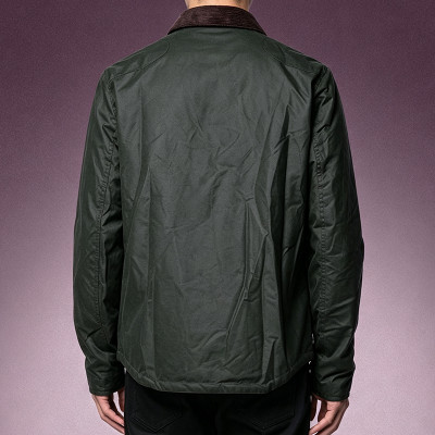 Custom High Quality Jacket | Corduroy Collar Country Field Jacket | Worker Denim Trucker Jacket For Men