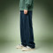 Custom Heavyweight High Waist Jeans | Men's Wide Leg Loose Jeans | Vintage Dark Wash Baggy Denim Trousers