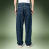 Custom Heavyweight High Waist Jeans | Men's Wide Leg Loose Jeans | Vintage Dark Wash Baggy Denim Trousers