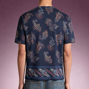 Custom Vintage Streetwear Knit Tee | Men's Relaxed Fit Summer Top | Graphic Printed T-Shirt