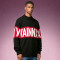 Custom Luxury Crewneck Sweater | Thick Jacquard Knitted Sweater | Oversized Streetwear Mock Neck Sweater