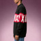 Custom Luxury Crewneck Sweater | Thick Jacquard Knitted Sweater | Oversized Streetwear Mock Neck Sweater
