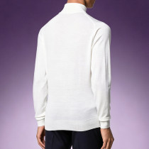 Custom Thermal Slim Fit Undershirt | Men's Pure Color Turtleneck Sweater | Fine Knit Roll Neck Pullover