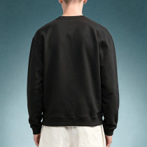 Custom Loose Boxy Fit Streetwear Hoodie | Heavyweight Drop Shoulder Fleece Pullover | Men's Classic Crewneck Sweatshirt