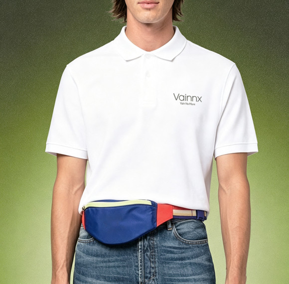Custom Men's Classic Polo Shirt | Oversized Heavyweight Cotton Shirt | Preppy Smart Casual Golf Shirt