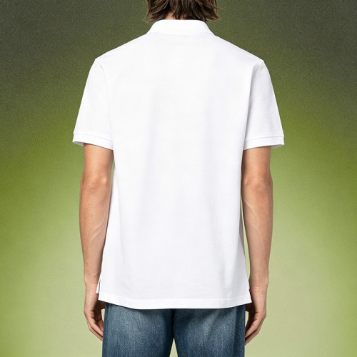 Custom Men's Classic Polo Shirt | Oversized Heavyweight Cotton Shirt | Preppy Smart Casual Golf Shirt