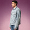 Custom Oversized Jean Jacket | Men's Distressed Denim Jacket | Vintage Acid Wash Trucker Jacket