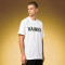 Custom DTG Printed Boxy Fit T-Shirt | Premium Vintage Short Sleeve Tee | Men's Heavy Cotton White T-Shirt