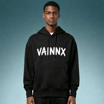 OEM ODM Custom Screen Print Hoodie | Essential Fleece Pullover Hoodie | Boxy Fit Streetwear Sweatshirt