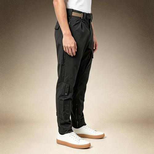 Custom Technical Cargo Pants | Expandable Ankle Zipper Cuffs Pants | Men's Streetwear Pants