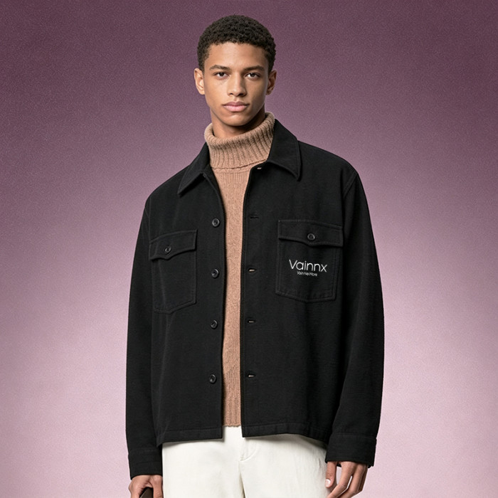 Custom High Quality Jacket | Heavyweight Streetwear Denim Jacket | Button Down Worker Jacket