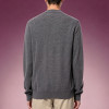 Custom Soft Knit Fabric Sweater | Streetwear Oversized Wool Blend Sweater | Men's V-Neck Cardigan Sweater