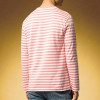 Custom Heavyweight Cotton Slim Fit T-shirt | Stripe Long Sleeve Causal T-shirt | Streetwear Apparel Supplier
