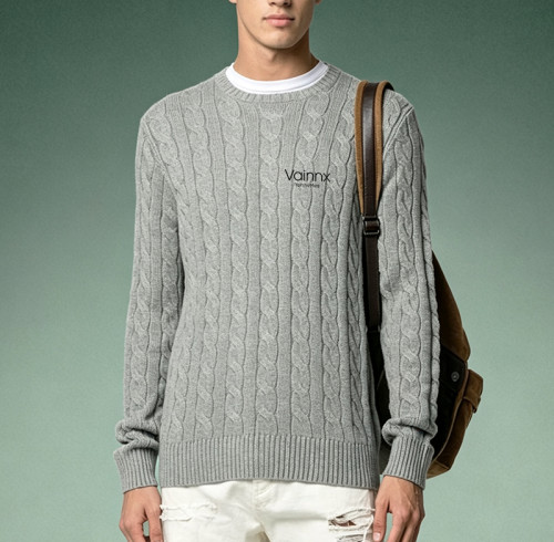 Custom Sweater Bulk Wholesale | Wool Knitted Sweater |Thick Pullover Vintage Casual Knitwear