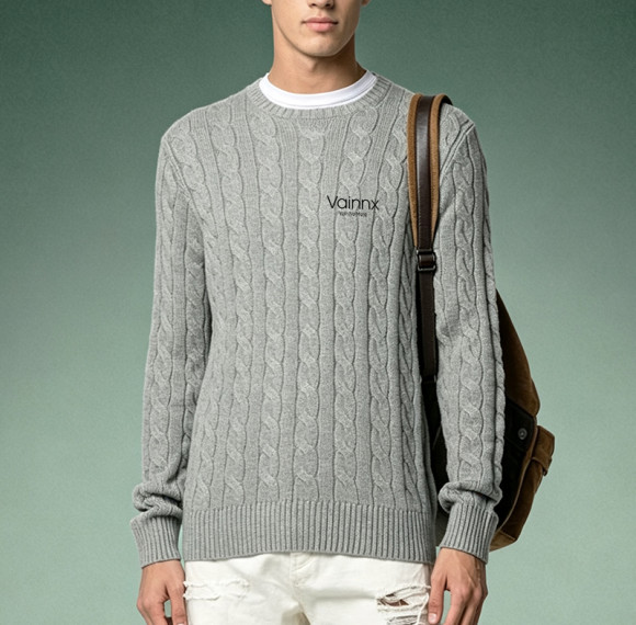Custom Sweater Bulk Wholesale | Wool Knitted Sweater |Thick Pullover Vintage Casual Knitwear