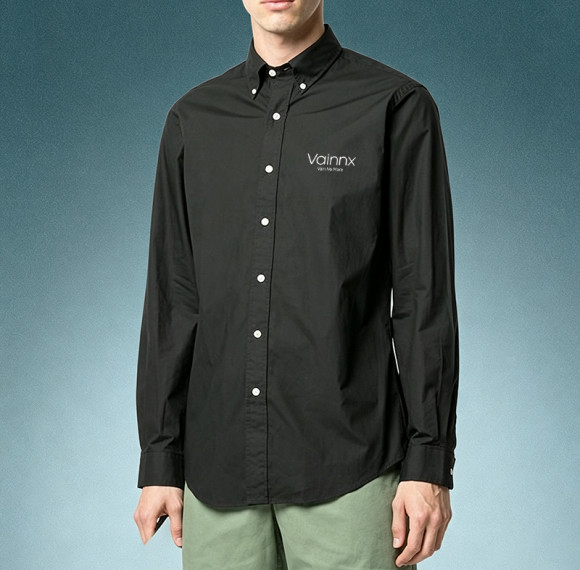 Custom Casual Workwear Shirt | Oversized Fashion Cotton Lapel Shirt | Casual Business Basic Shirts