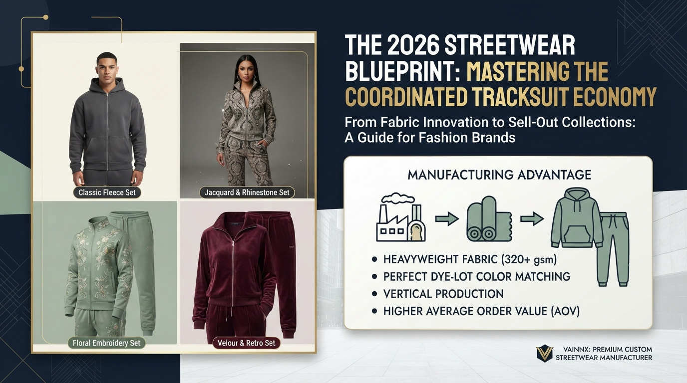 The Streetwear Tracksuit Renaissance: Why Coordinated Sets Dominate 2026
