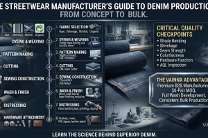 Denim Manufacturing Deep Dive: From Raw Fabric to Washed Jeans