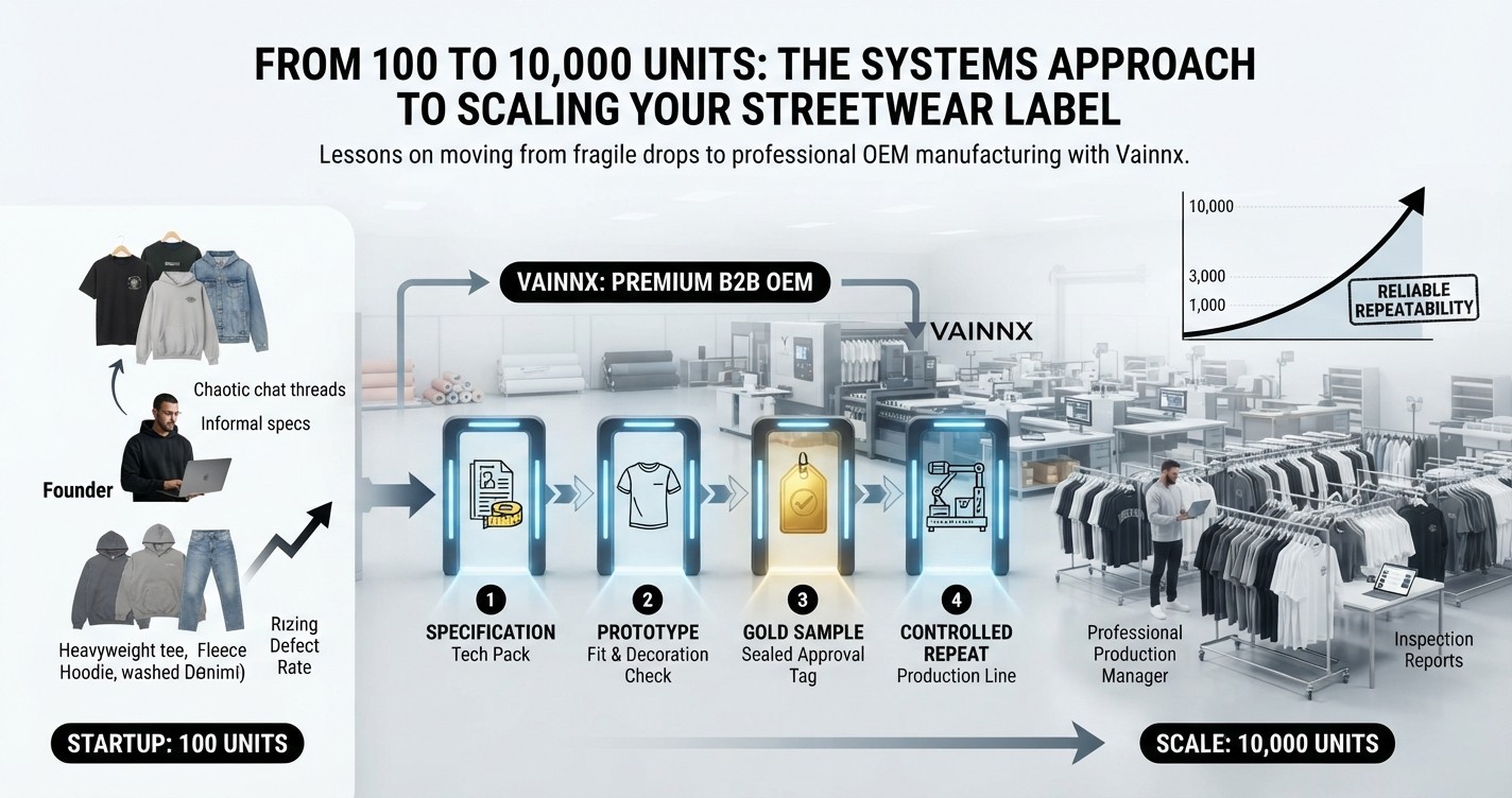 How [Brand] Scaled from 100 to 10,000 Units/Month with Vainnx