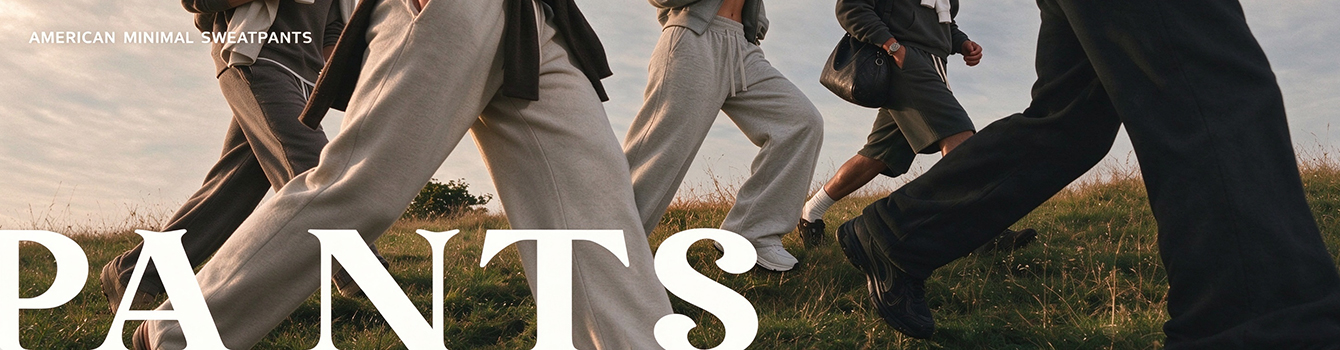 AMERICAN MINIMAL SWEATPANTS