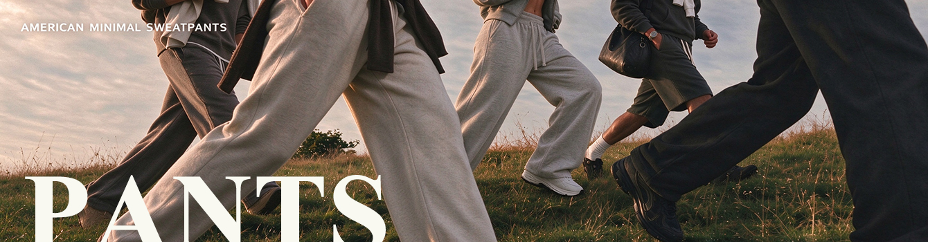 AMERICAN MINIMAL SWEATPANTS