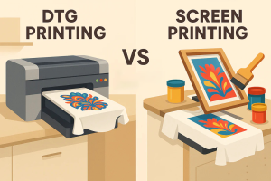 Digital vs. Screen Printing: Which is Right for Your Collection?