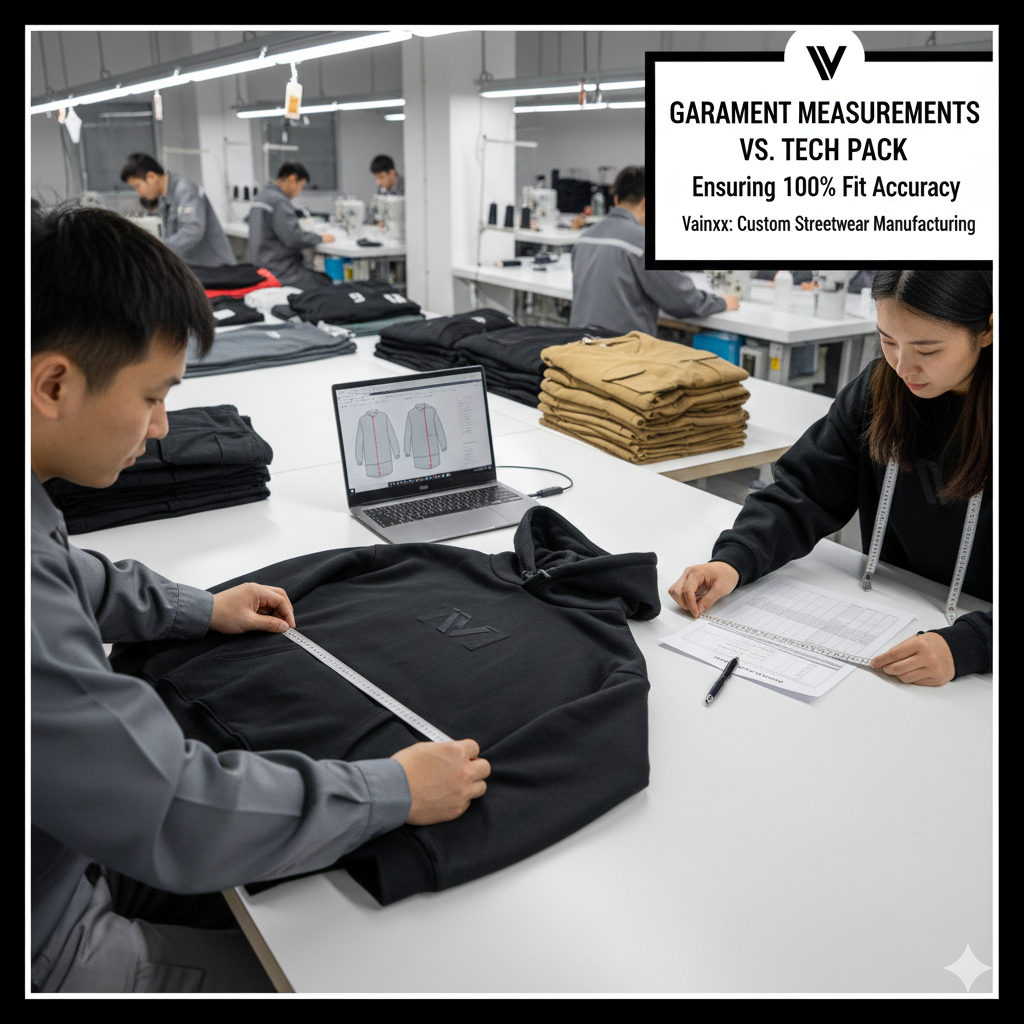 Garment Measurements vs. Tech Pack: Ensuring 100% Fit Accuracy in Mass Production