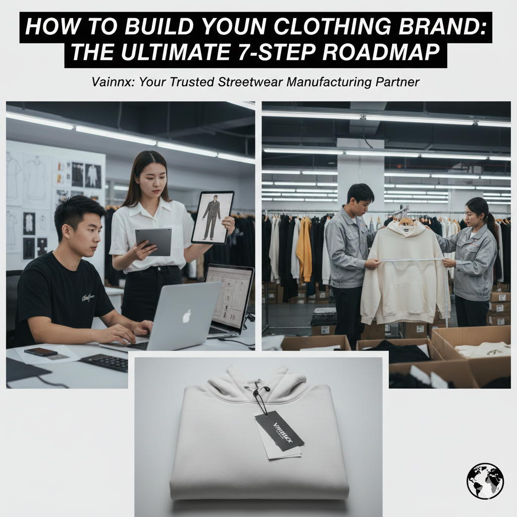 How to Build Your Own Clothing Brand: The Ultimate 7-Step Roadmap
