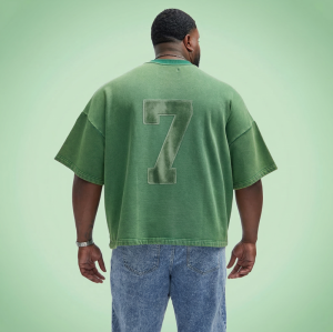 Custom Embroidery Logo Acid Wash T-shirt | Cotton Casual Tshirt | Oversize Streetwear Manufacturer