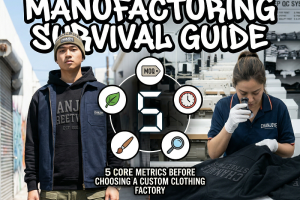 The Streetwear Manufacturing Survival Guide: 5 Core Metrics to Know Before Choosing a Custom Clothing Factory