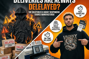 Why Are Your Streetwear Deliveries Always Delayed? It's Time to Find a Highly Responsive Streetwear Manufacturer