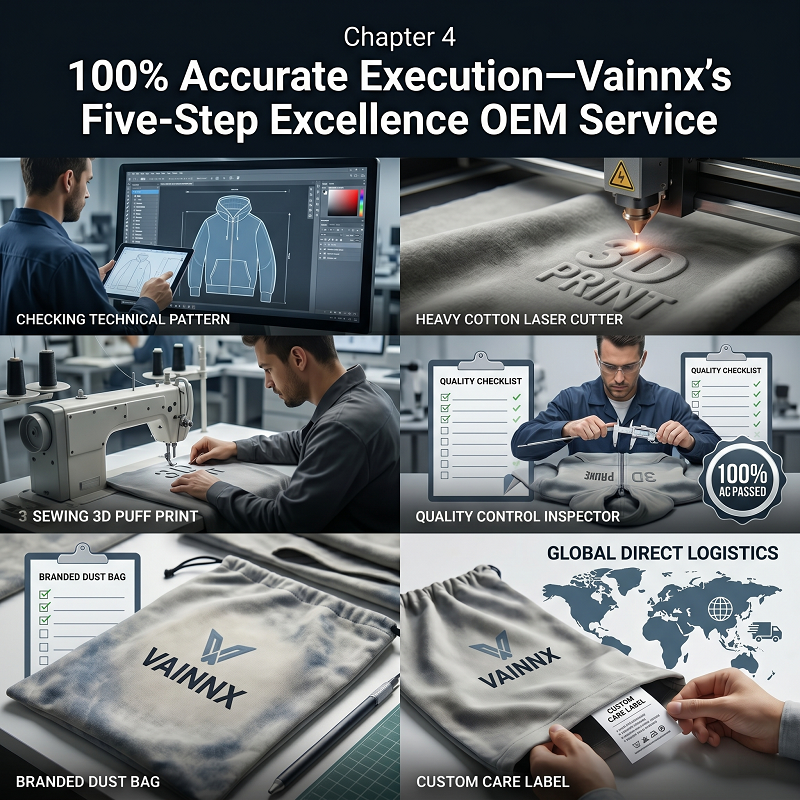 Unveiling the Global Streetwear Manufacturers Behind Top Brands: How to Bring Design Sketches to Life with 100% Accuracy