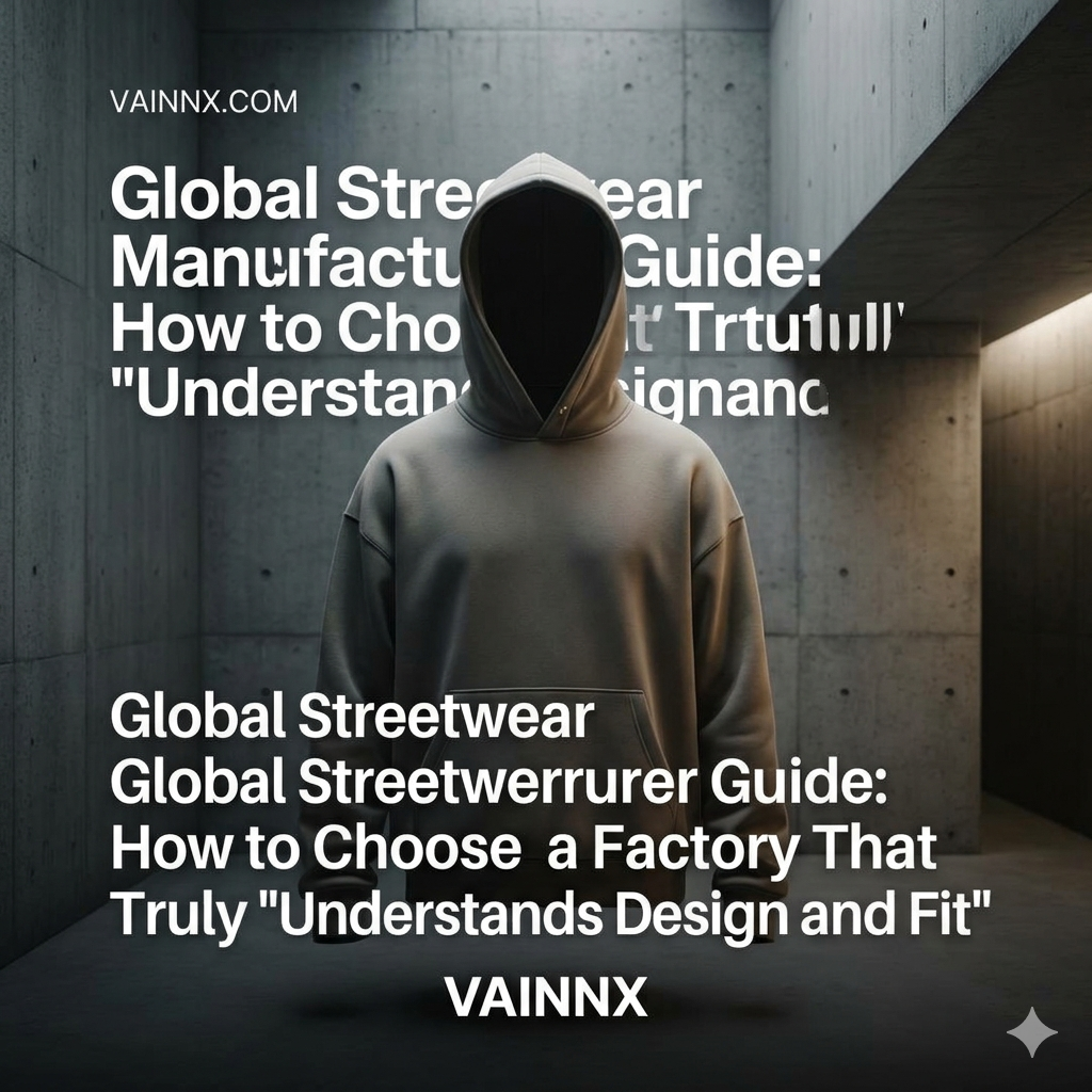 Global Streetwear Manufacturer Guide: How to Choose a Factory That Truly 