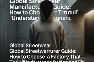 Global Streetwear Manufacturer Guide: How to Choose a Factory That Truly "Understands Design and Fit