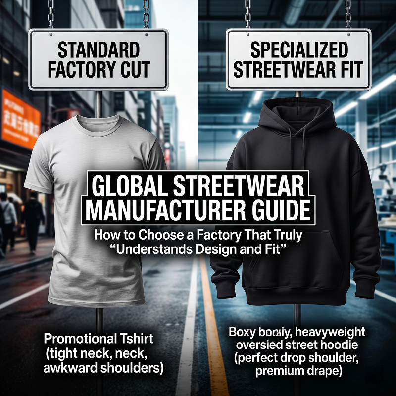 low moq streetwear manufacture