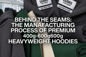 Behind the Seams: The Manufacturing Process of Premium 400g-600g Heavyweight Hoodies and Supply Chain Deep Dive