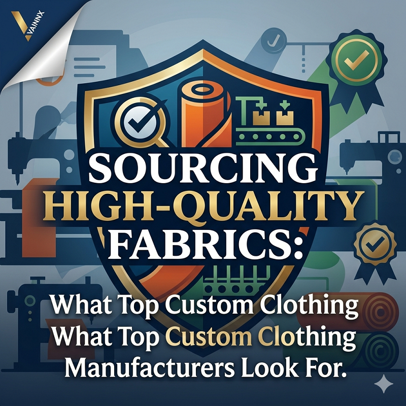 Sourcing High-Quality Fabrics: What Top Custom Clothing Manufacturers Look For