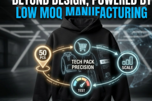 Low MOQ Streetwear Manufacturing: How to Scale Your Clothing Line Professionally