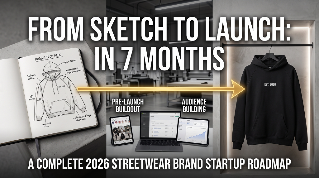 How to Start a Streetwear Brand in 2026: Complete Step-by-Step Guide